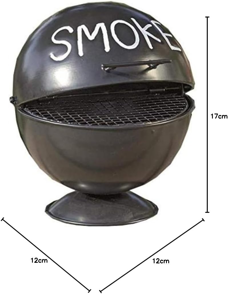 Storm ashtray kettle grill design for outdoor use