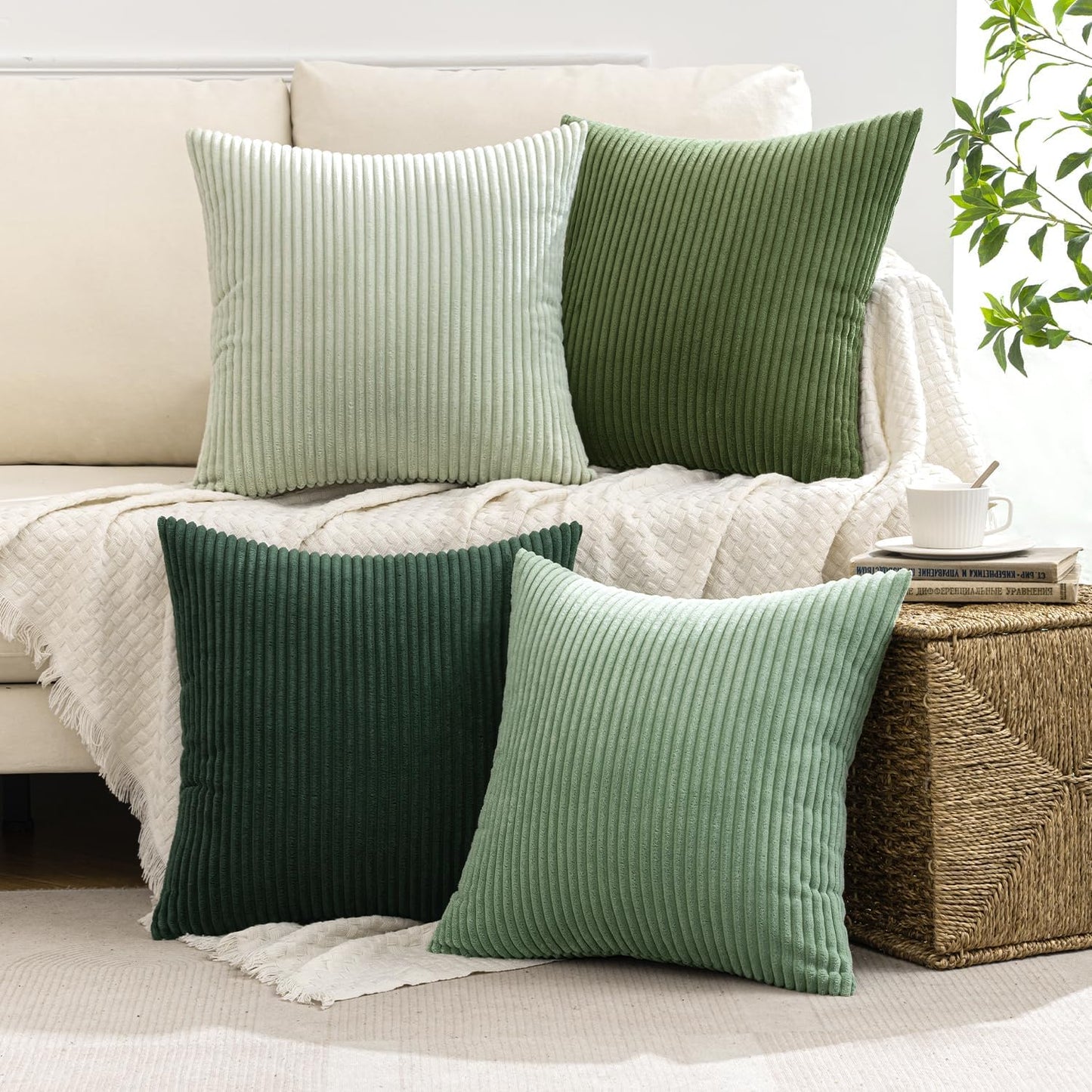 Corduroy Cushion Covers