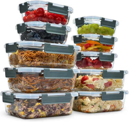 Glass Containers with Lids